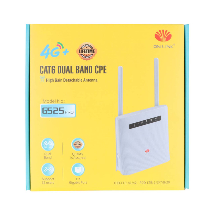 مودم ON-Link 4G+ و TD-LTE -
