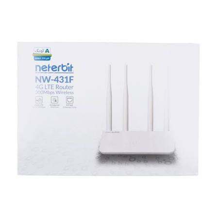 مودم 4G/LTE رومیزی نتربیت مدل NW-431F با سیمکارت و نت هدیه